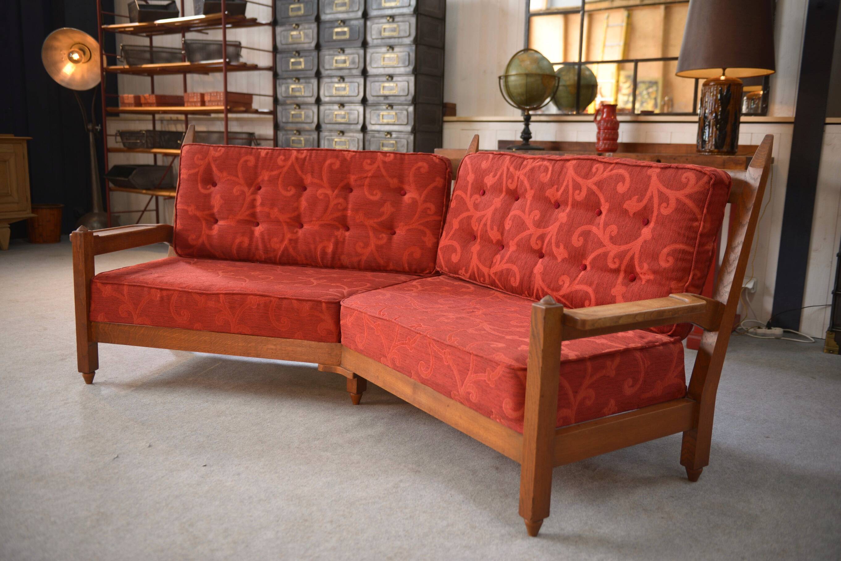 Your Home Sofa by Guillerme and Chambron 1960s