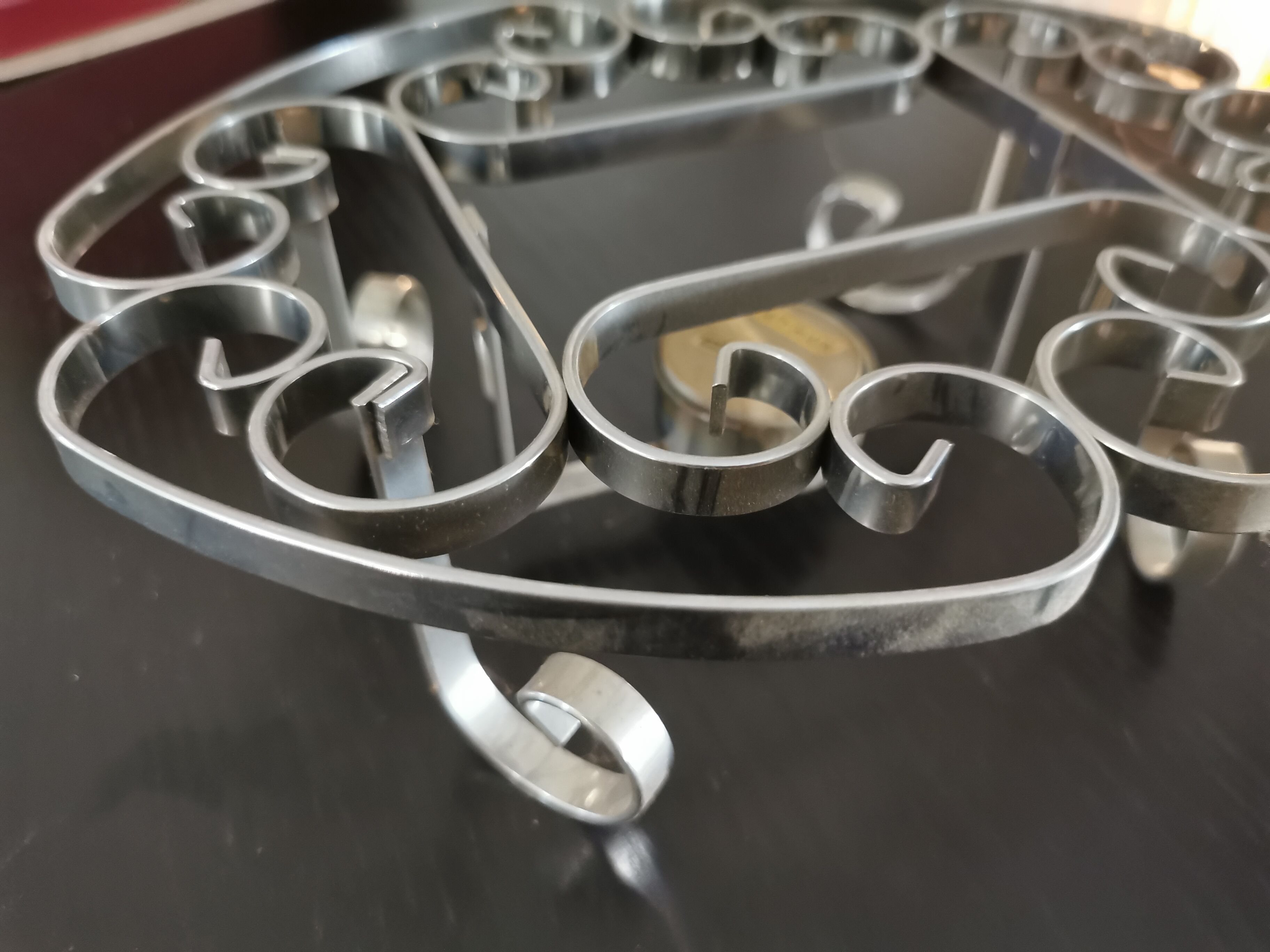 Stainless steel flat heater