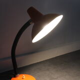 Desk lamp aluminor orange 70's