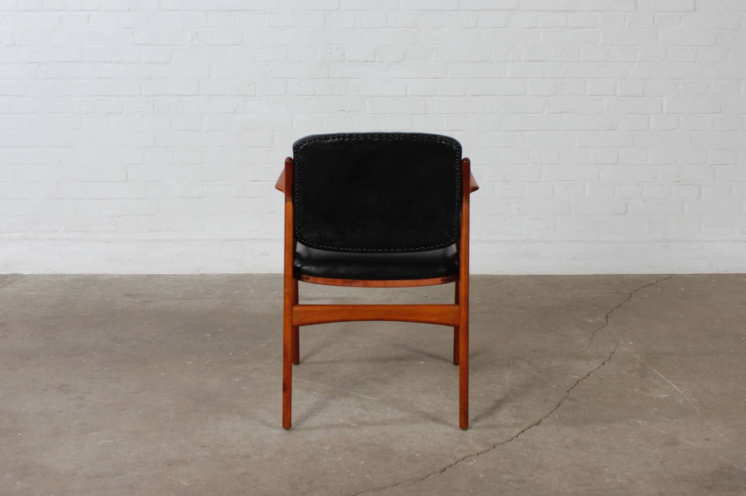 Vintage Teak Stuhl Design Arne Vodder Danish Mid Century