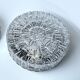Vintage Brutalist Glass Sconce