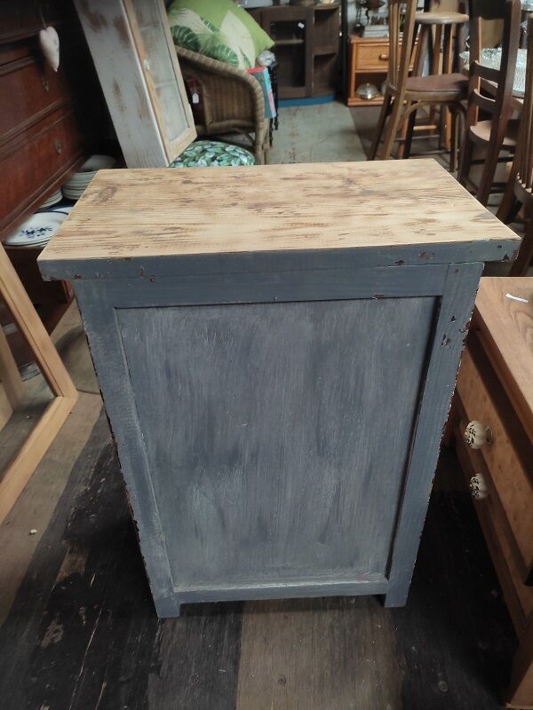 Extra furniture solid wood drawer door aero-gummed cerusé