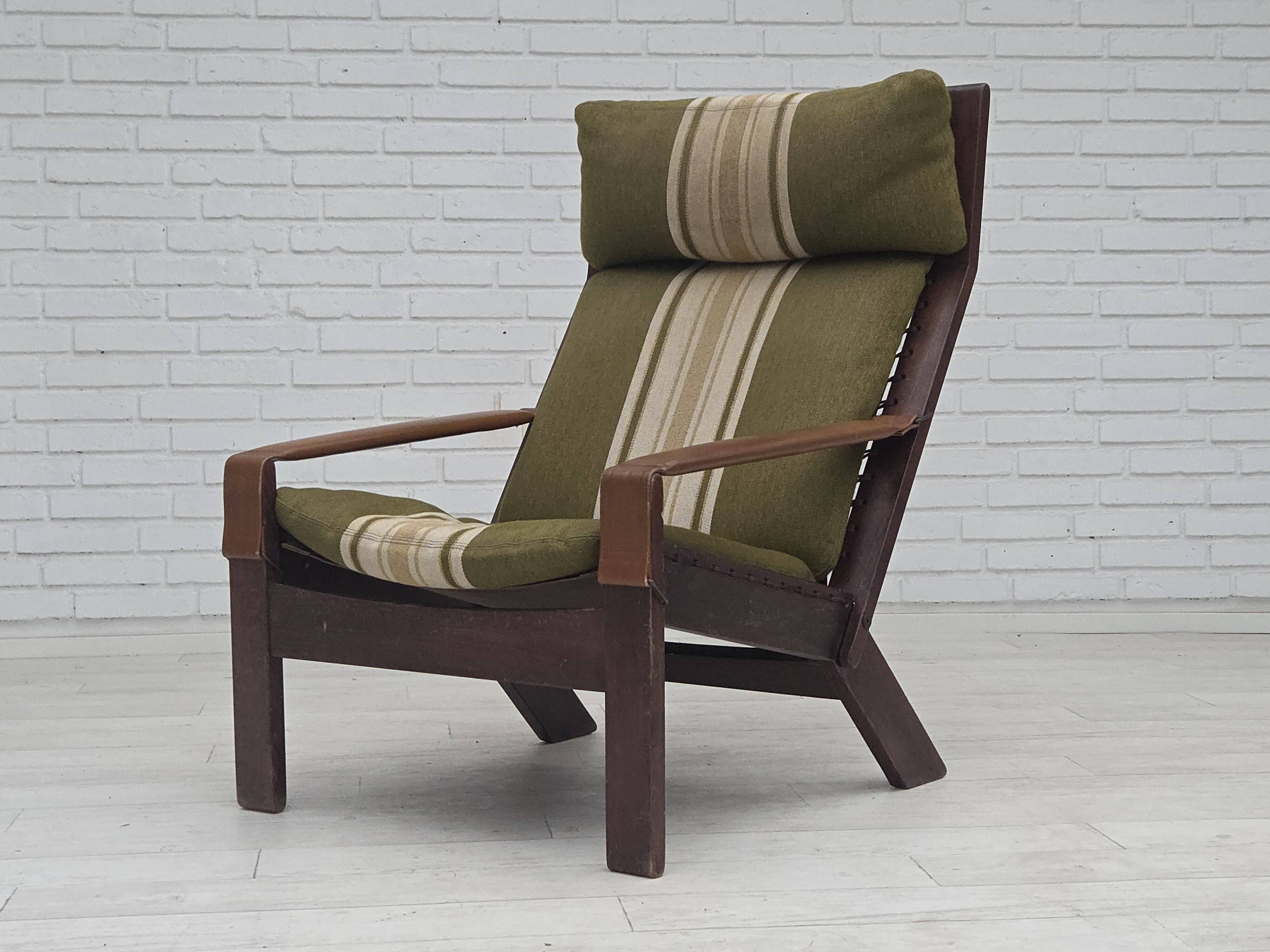 1970s, Norwegian design by Peter Opsvik for Westnofa, highback armchair.