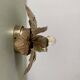 Vintage wall light in gold metal