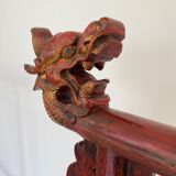 Chinese lacquered clothes rack