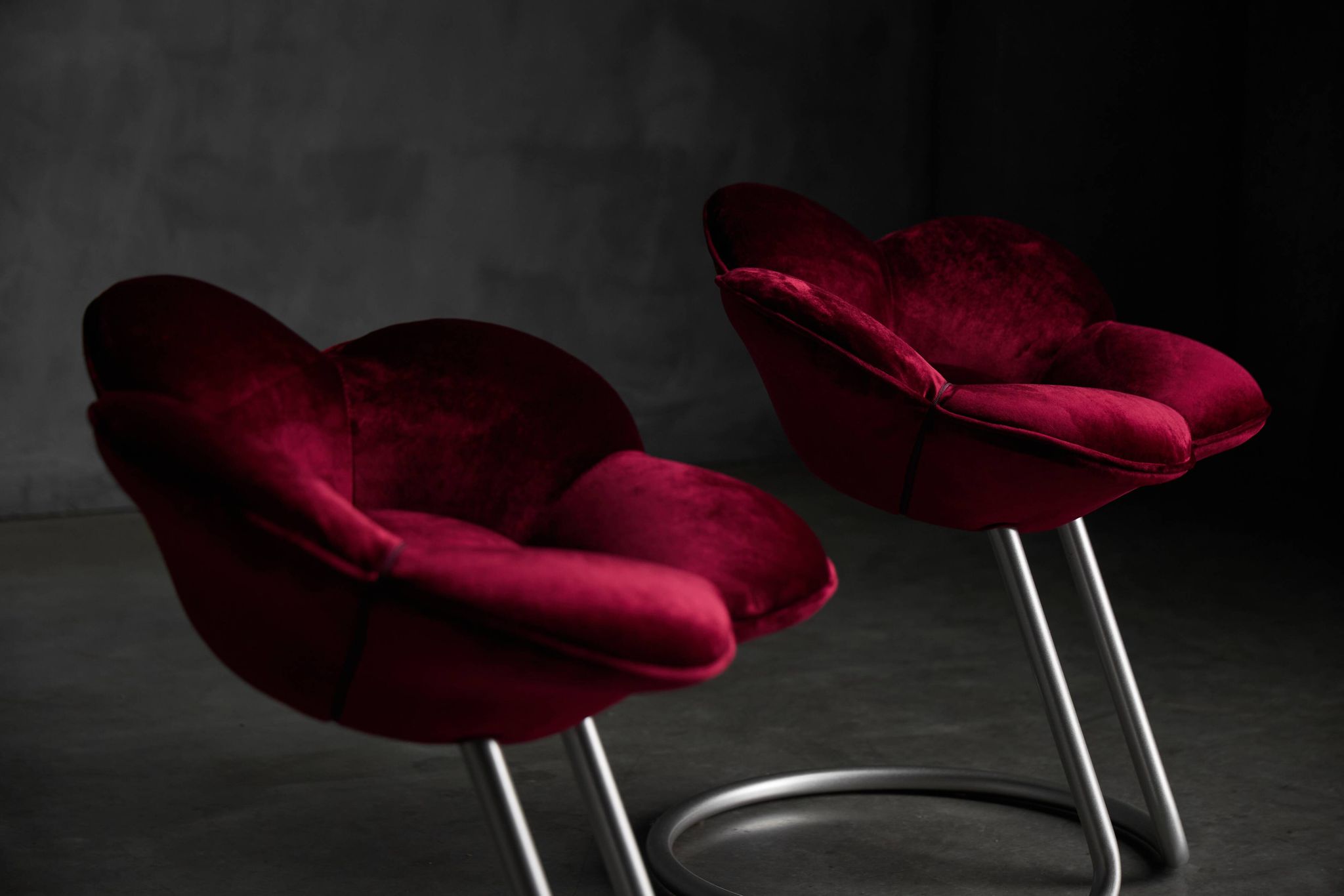 Tabourets Fleur Soshun par Masanori Umeda pour Edra, Italie, 1990s