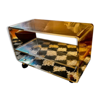 1970s Plexiglass coffee table