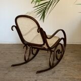Vintage rocking chair Jakob and Josef Kohn