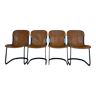 4 chairs model C32 by Cidue