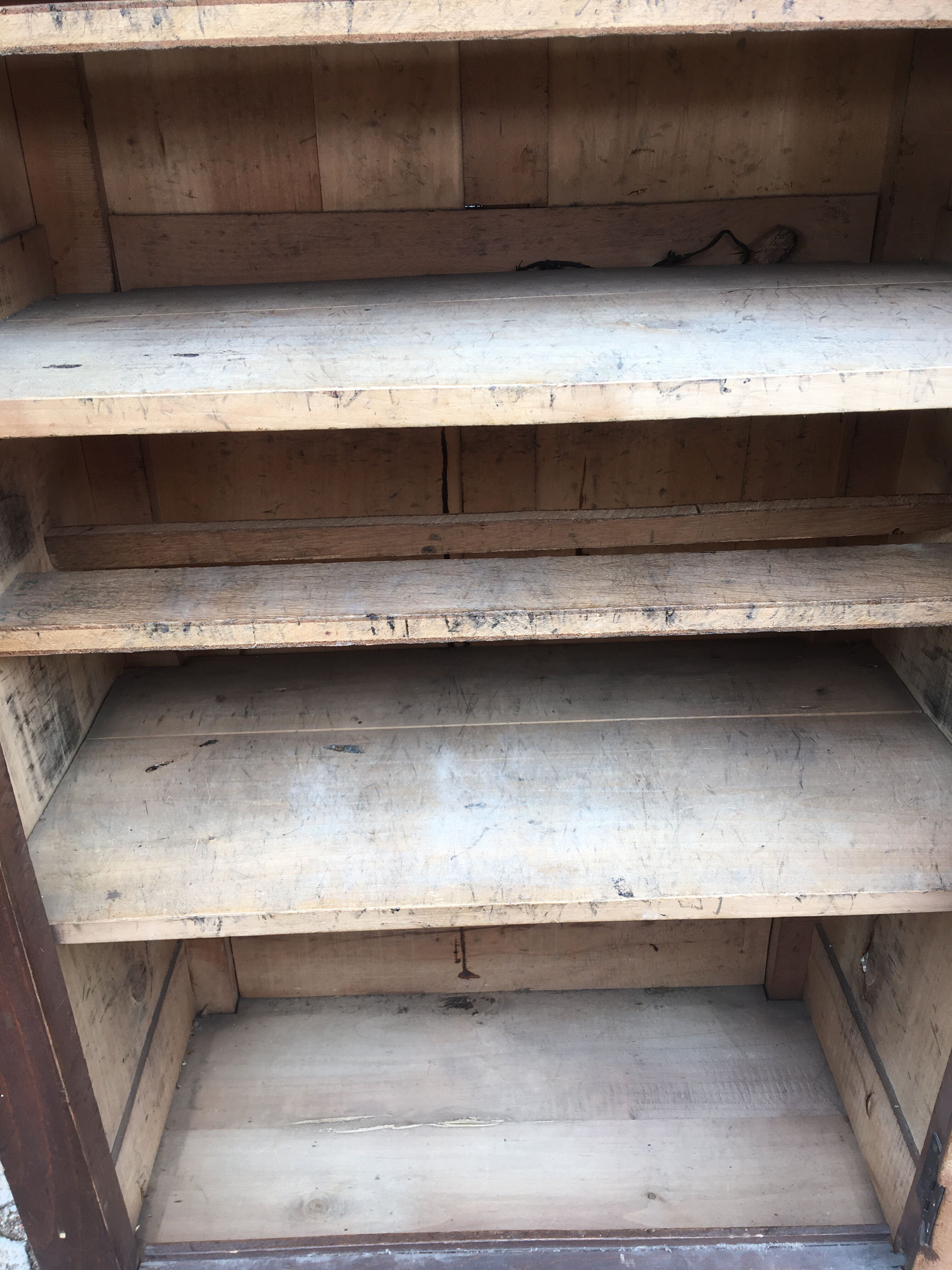 Wardrobe vintage door