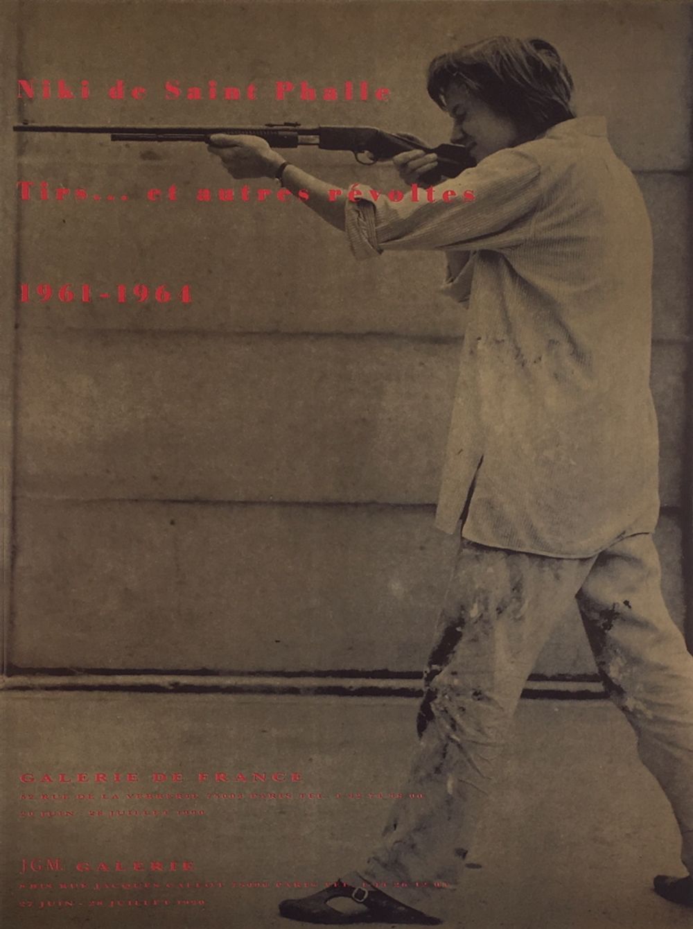 Niki de saint phalle poster 1990