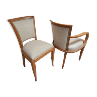 bridge and chair set restored