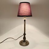 Ancient 20th brass or nickel bronze lamp