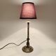 Ancient 20th brass or nickel bronze lamp