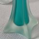 Vintage glass paste soliflore vase