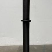 Large tripod candlestick in brutalist wrought iron, mid-century, 1960s.