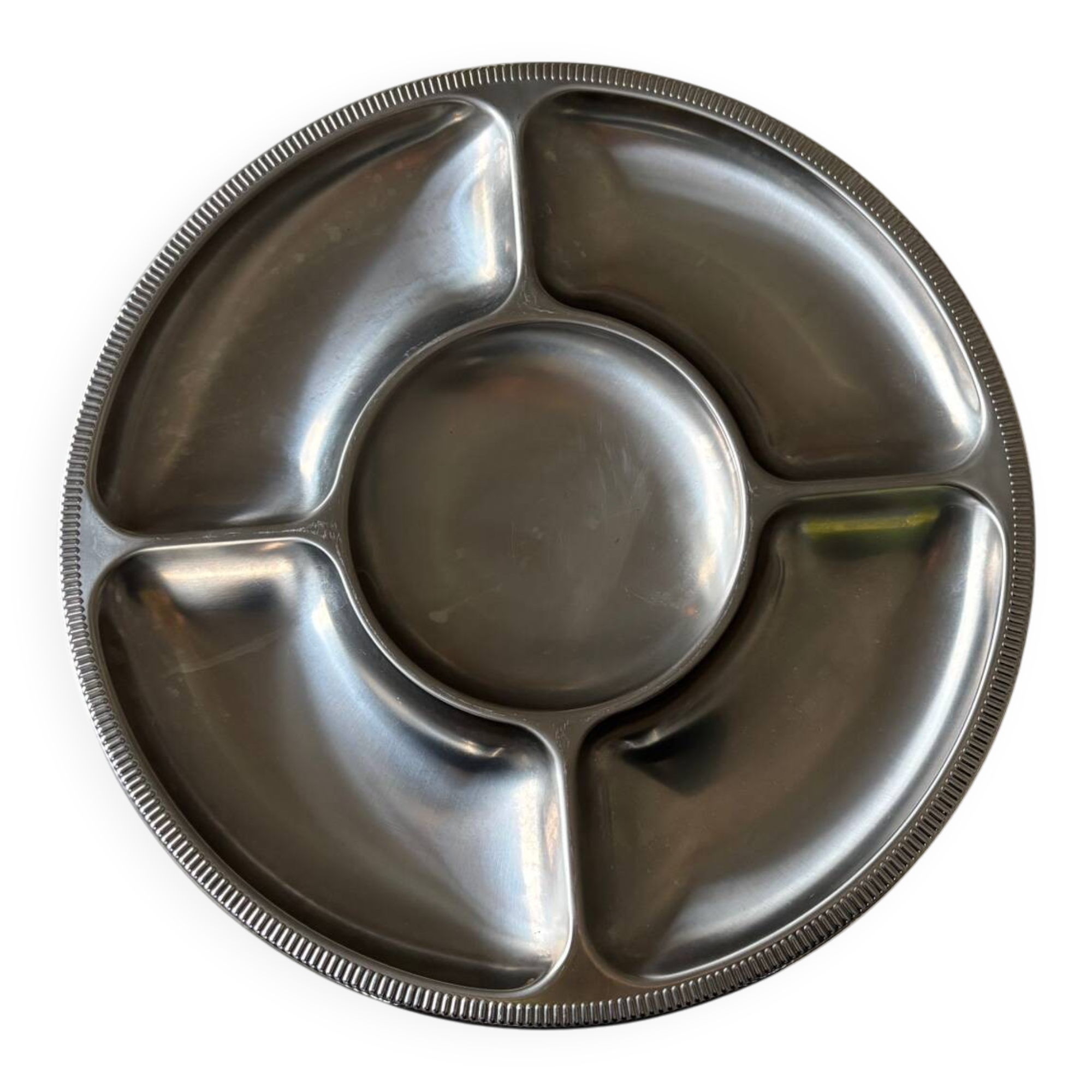 Stainless steel dish Jean Couzon