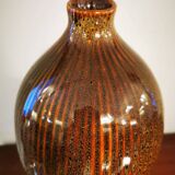 Large vintage drop vase in glazed ceramic from the 70s