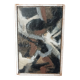 Jean Lasnier, small oil on canvas, abstraction
