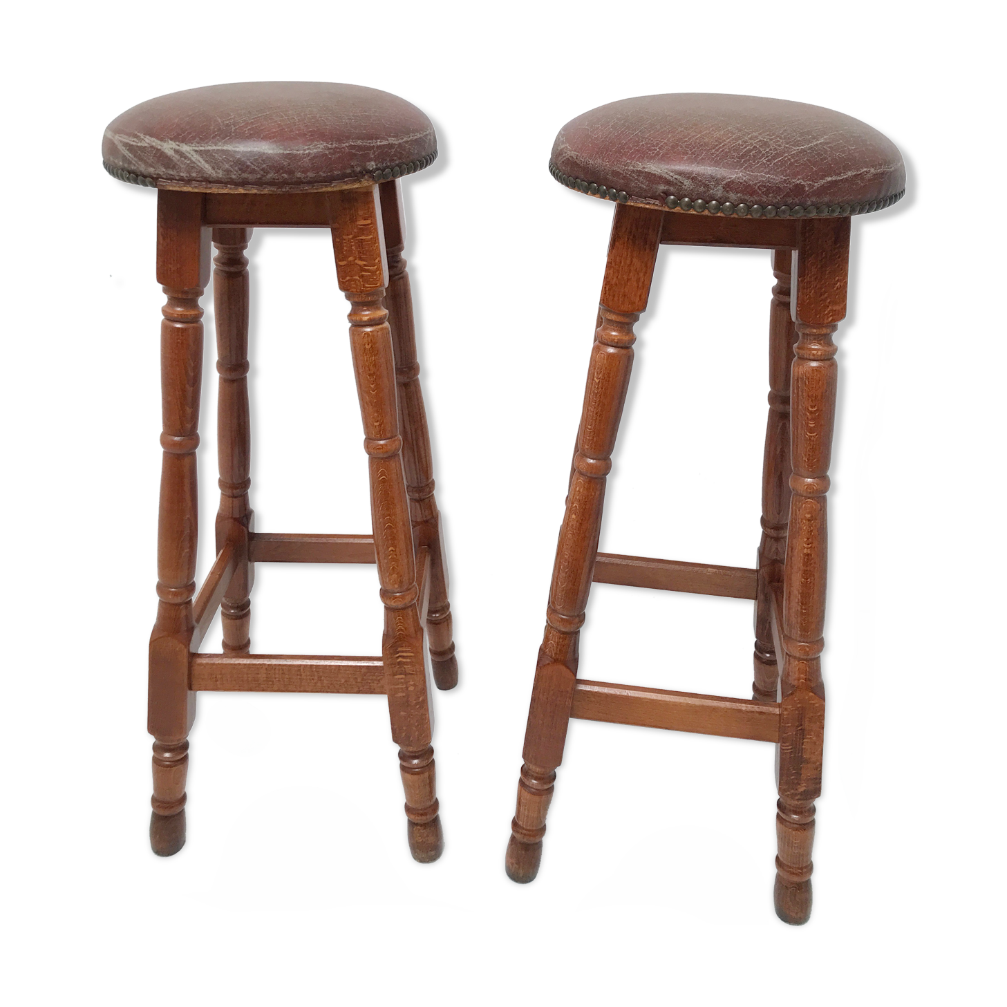 Pair of vintage bar stools