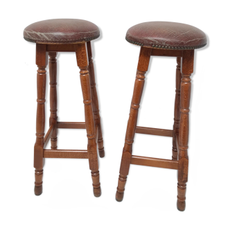 Pair of vintage bar stools