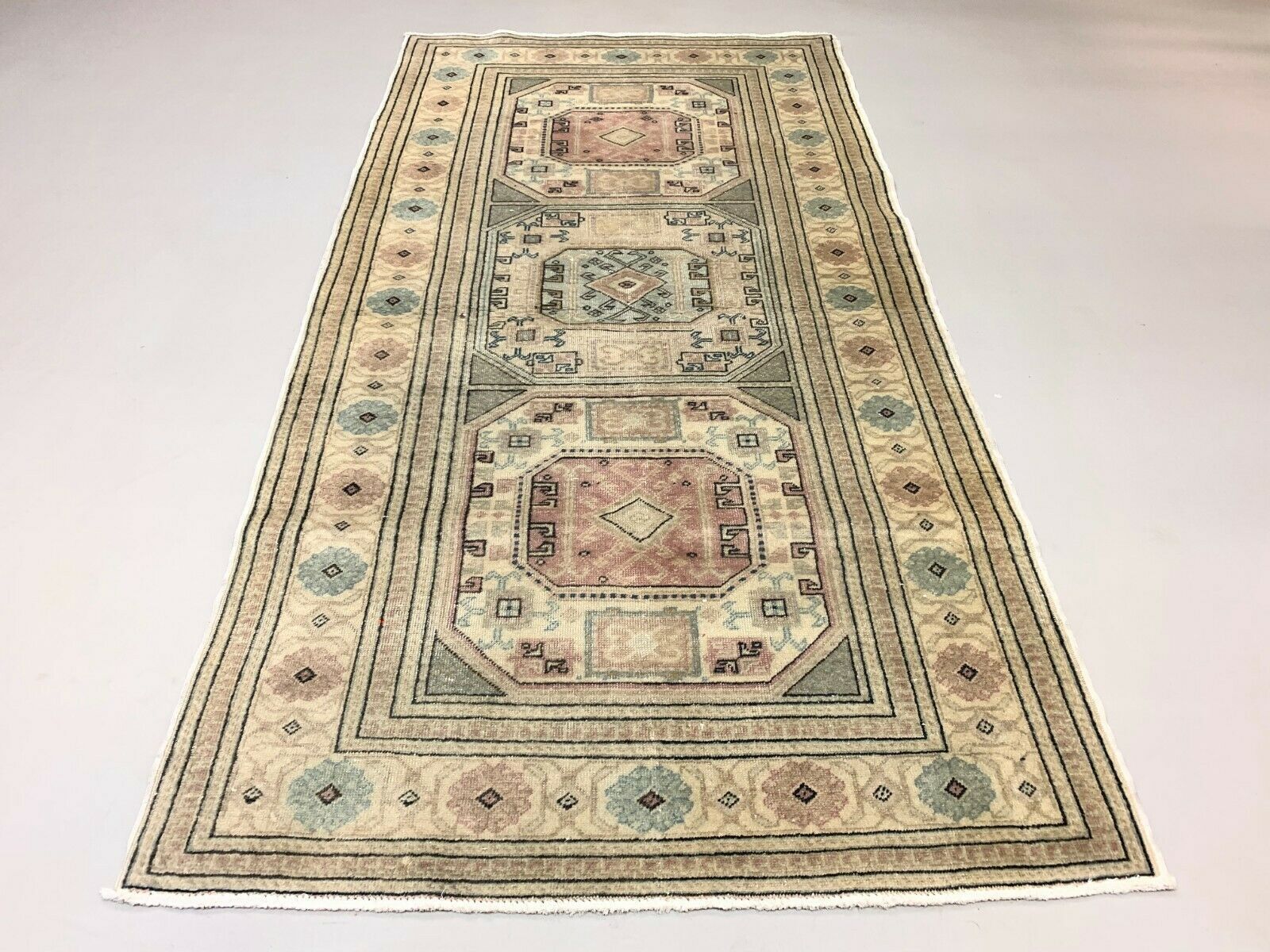 Turkish rug 193x100 cm wool