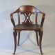 Fauteuil de bureau  KOHN N°701 Sécession - 1910 - No Thonet -