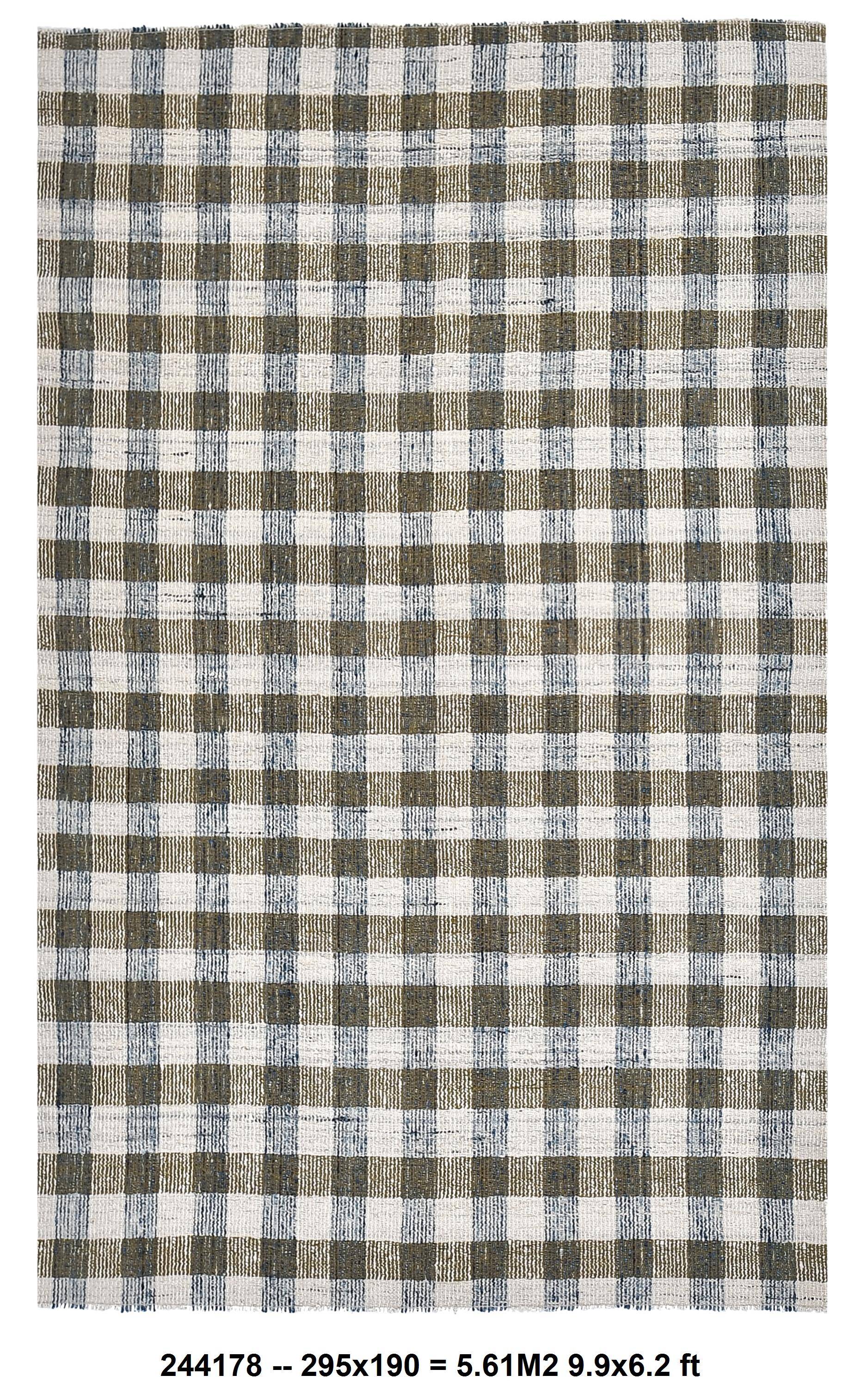 290x190 cm indigo blue mustard kilim carpet, wool made kilim rug.