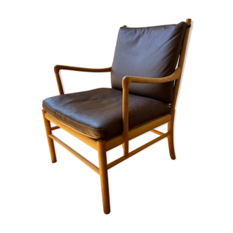 Fauteuil colonial ow149 design Ole Wanscher