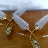 Appliques double forme tulipe
