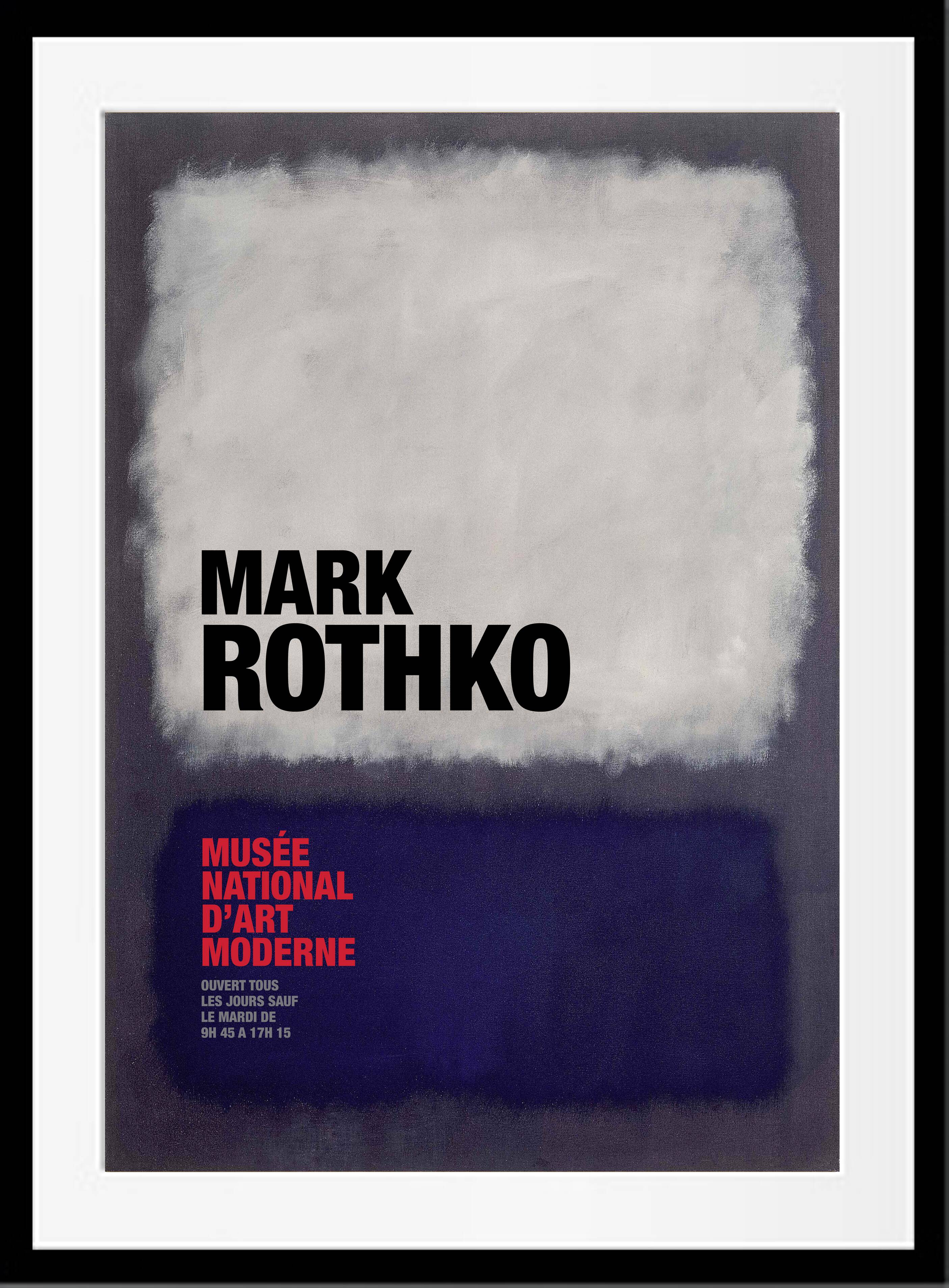 Mark ROTHKO Exhibition Poster
