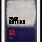 Affiche d'Exposition Mark ROTHKO