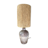 Vintage glazed ceramic lamp
