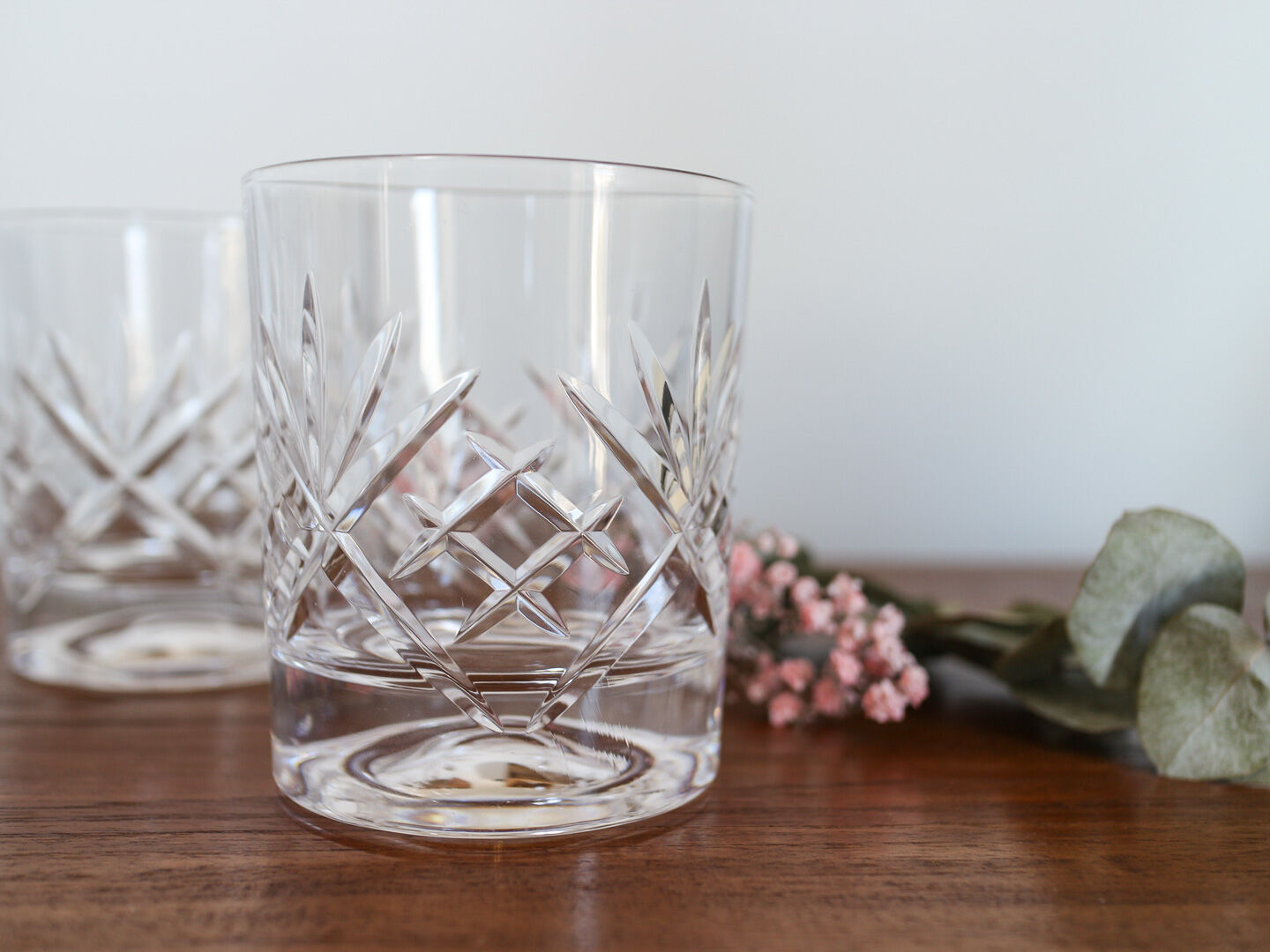 Whisky glasses in Cristal de Paris