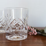 Whisky glasses in Cristal de Paris