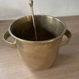 Solid Brass Ice Bucket