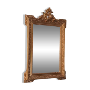 Miroir doré style Louis - cadre