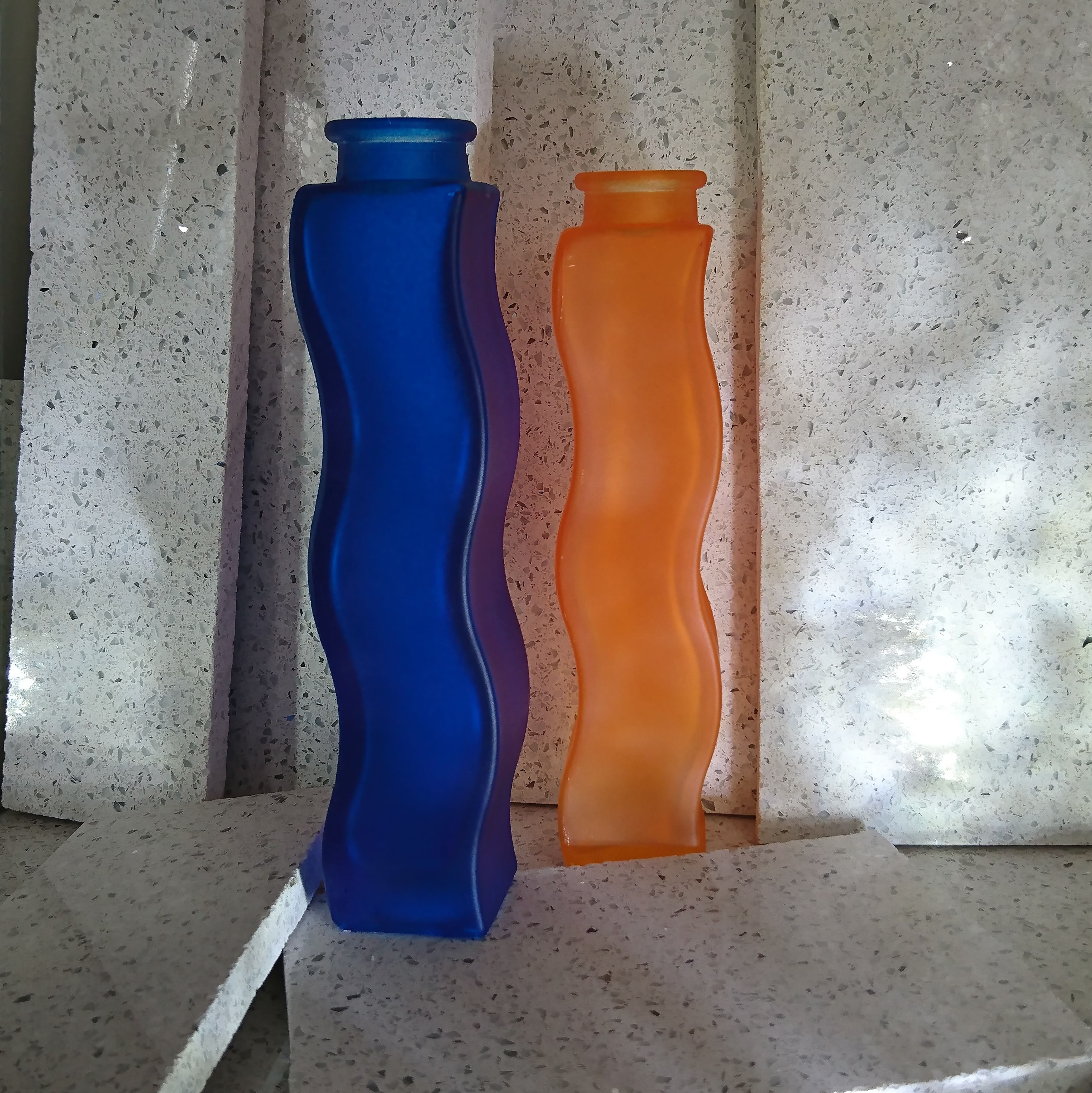Lot de 2 vases soliflores vague vintages IKÉA