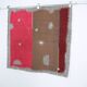 Dusty Pink Moroccan Wall Hanging, Handmade Wool Wall Hanging, 106x106