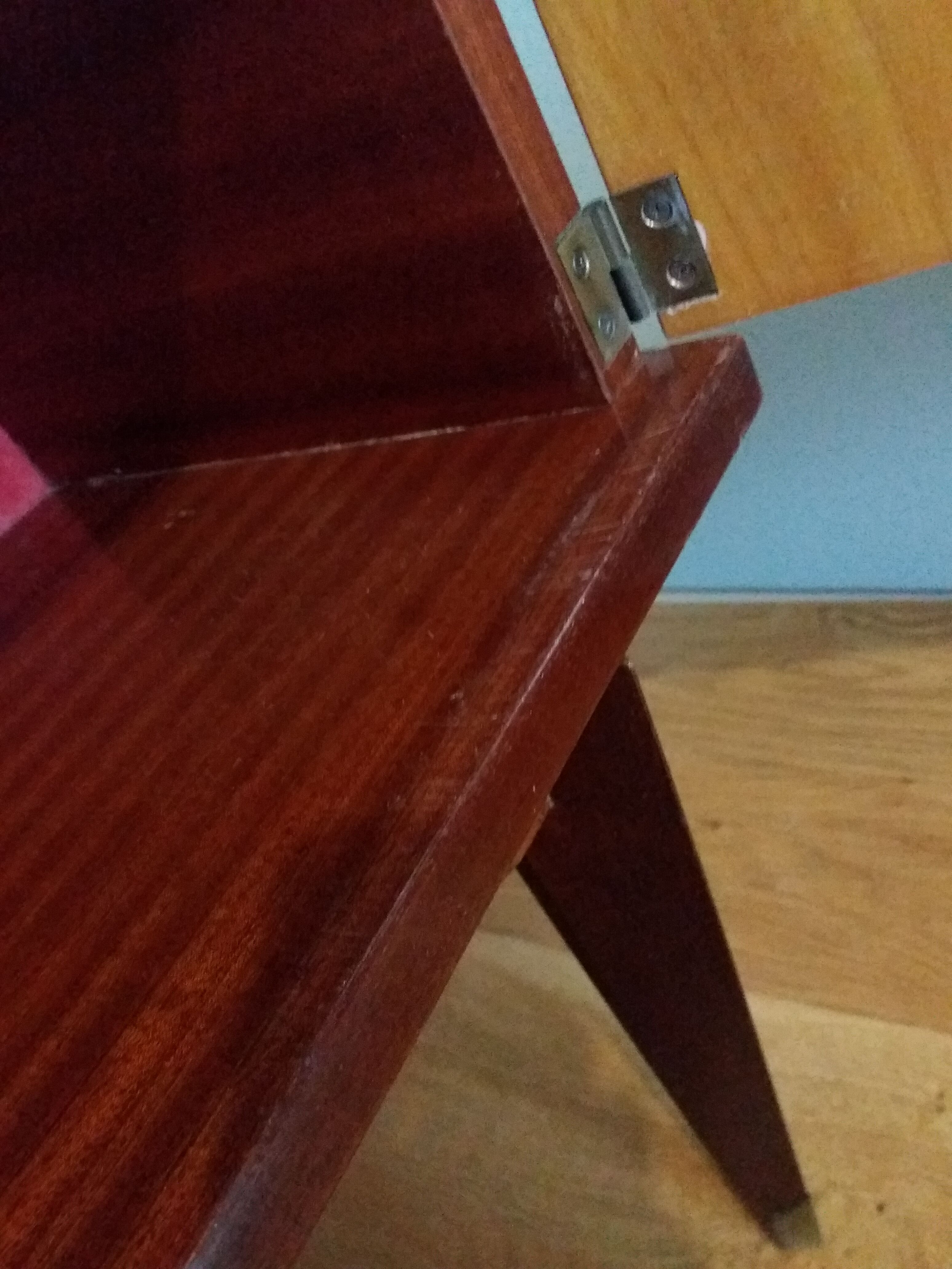 1970s bedside table, end table.