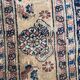 Very beautiful antique Persian carpet Tabriz very fine silk 135x160 cm