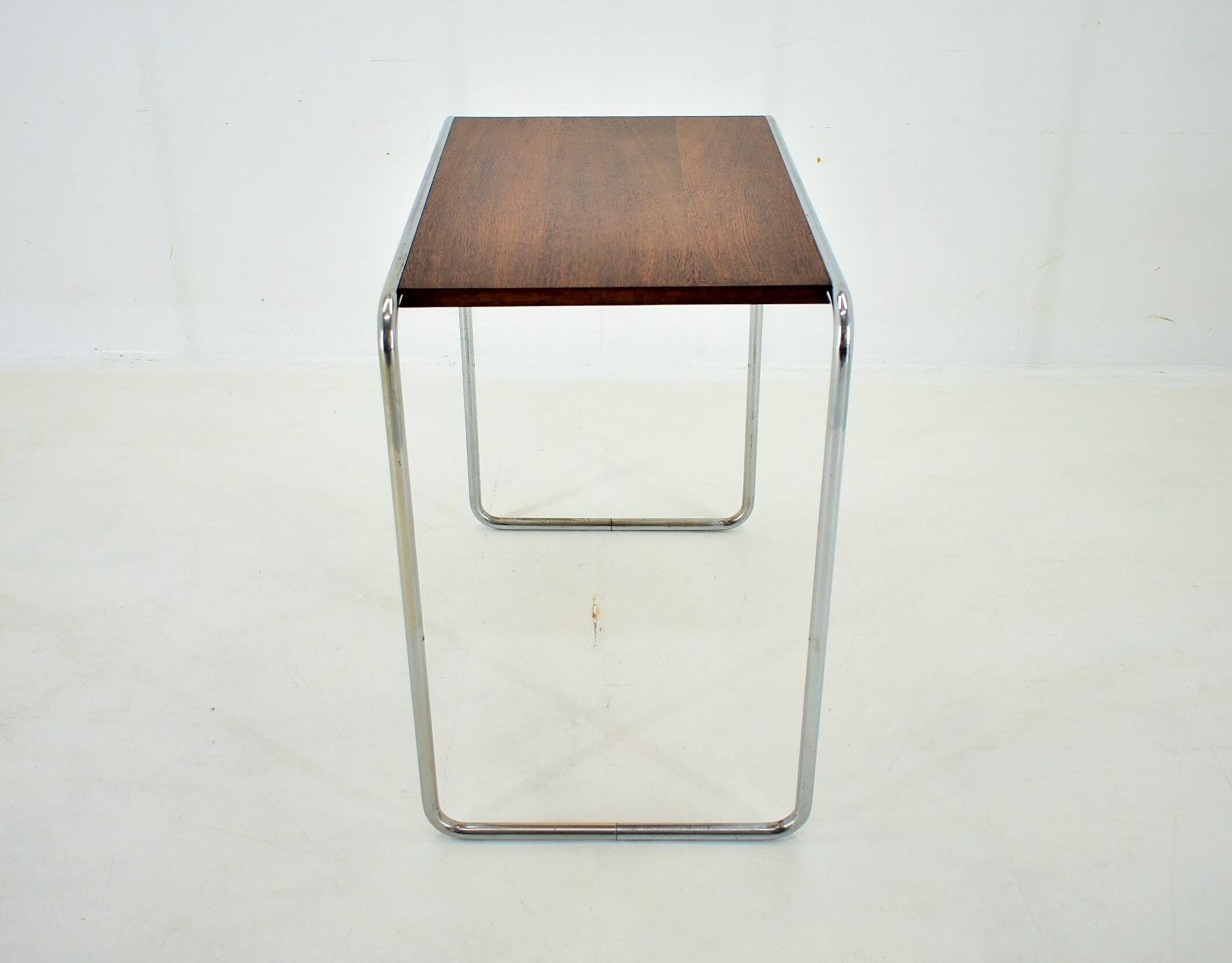 Table Bauhaus Chromée par Marcel Breuer pour Mucke Melder, 1930s
