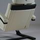 Fauteuil suédois inclinable en cuir nelo par åke fribyter
