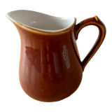 Glazed terracotta pitcher
