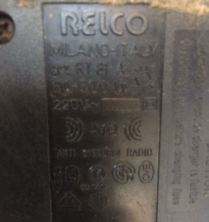 Floor lamp 80s Relco Milano