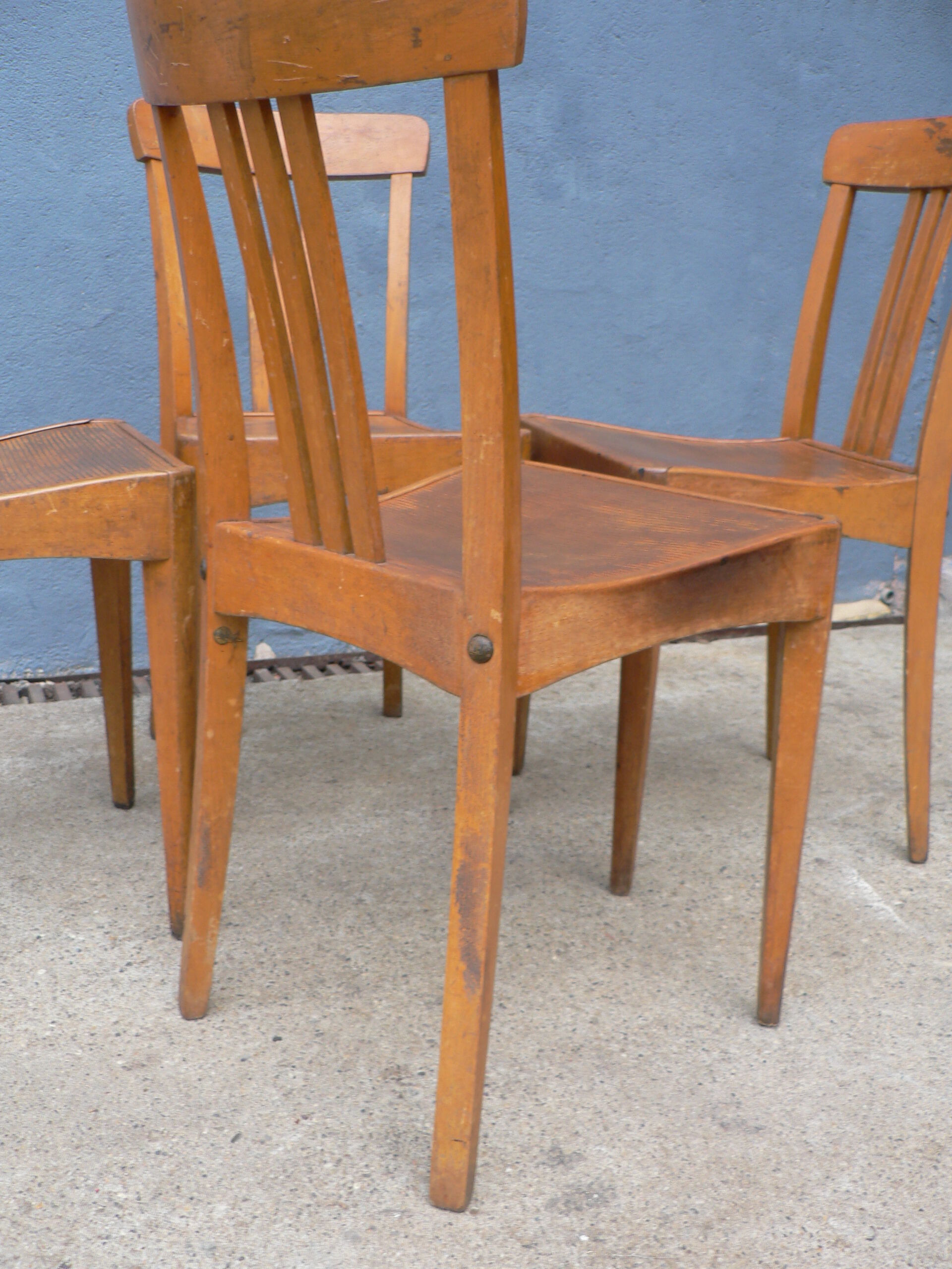 Set of 4 chairs bistro Stella