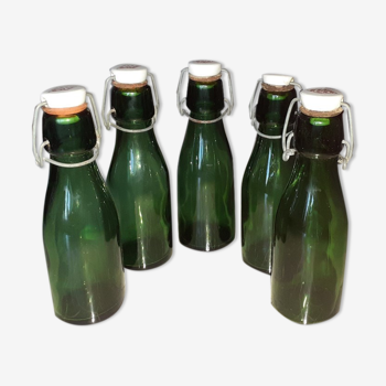 Vintage deco bottles '' bulach ''