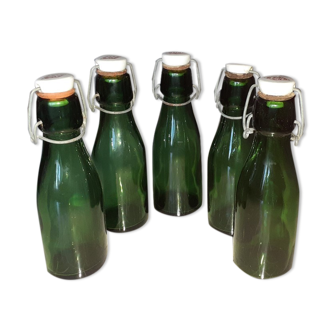 Vintage deco bottles '' bulach ''