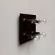 Mid-century German Space Age ceiling or wall lamps by Cosack, set of 2.
