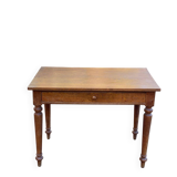 Louis Philippe desk in solid oak from the 19th century.